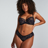 Sophia Non-Padded Underwired Bra, Black