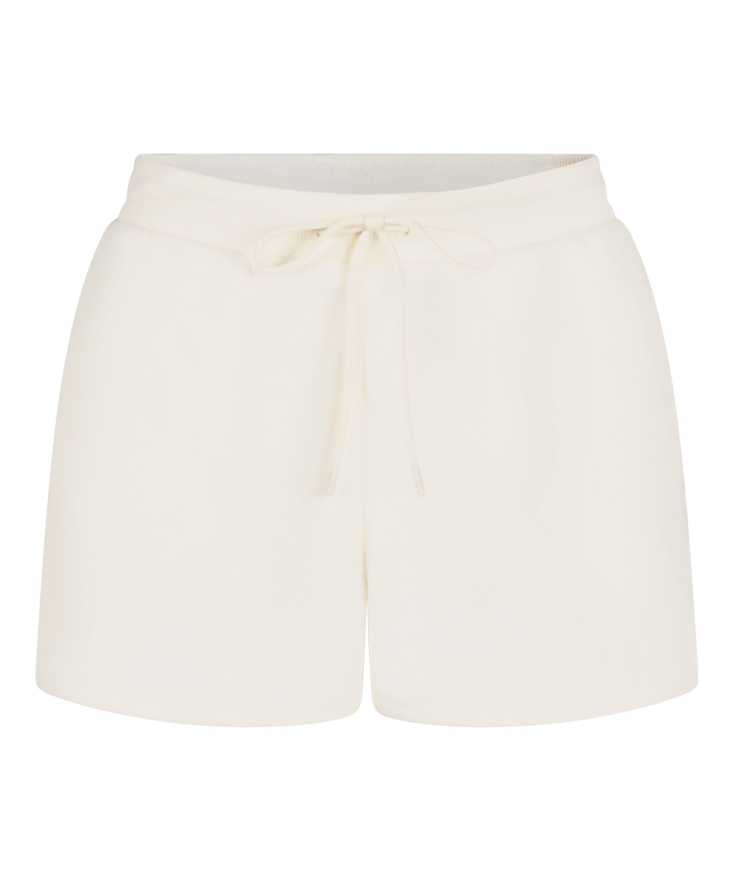 Short Sporty Fleece, White