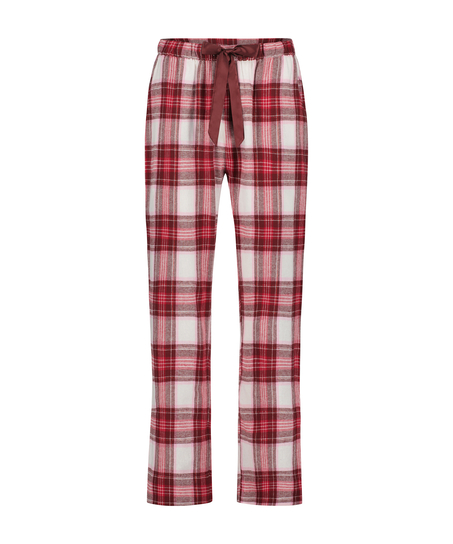 Flannel Pyjama Pants, Pink
