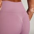 HKMX High waisted seamless sport legging, Purple