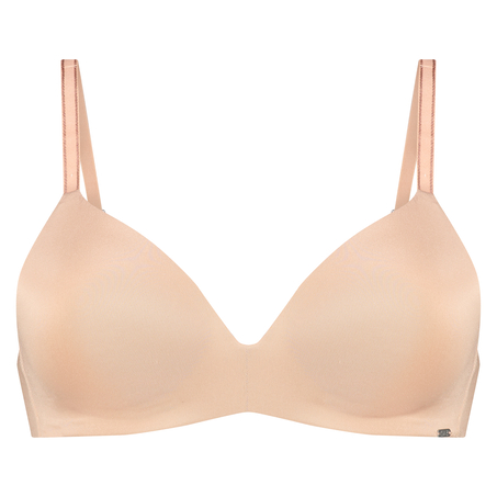 Mona Padded Non-Wired Push-Up Bra, Beige