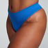 Dianne High Leg Thong, Blue