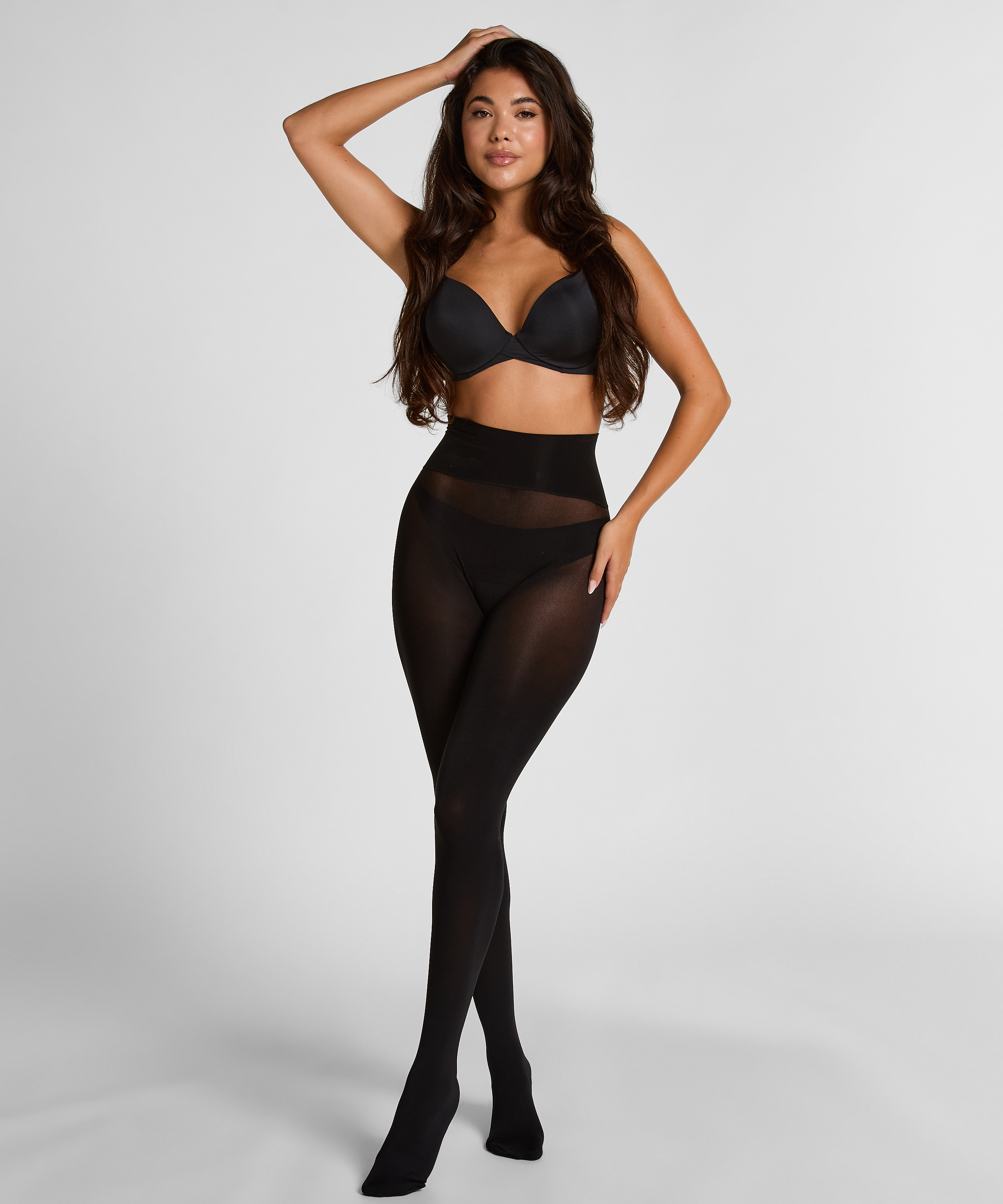 Tights 60 Denier Velvet Touch, Black, main