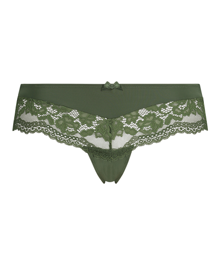 Valencia Brazilian Shorts, Green