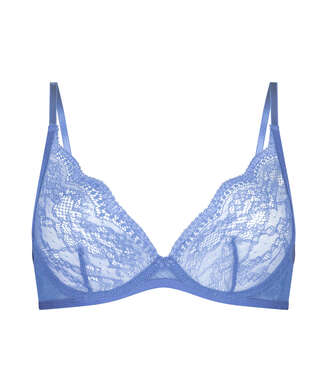 Isabelle Non-Padded Underwired Bra, Blue