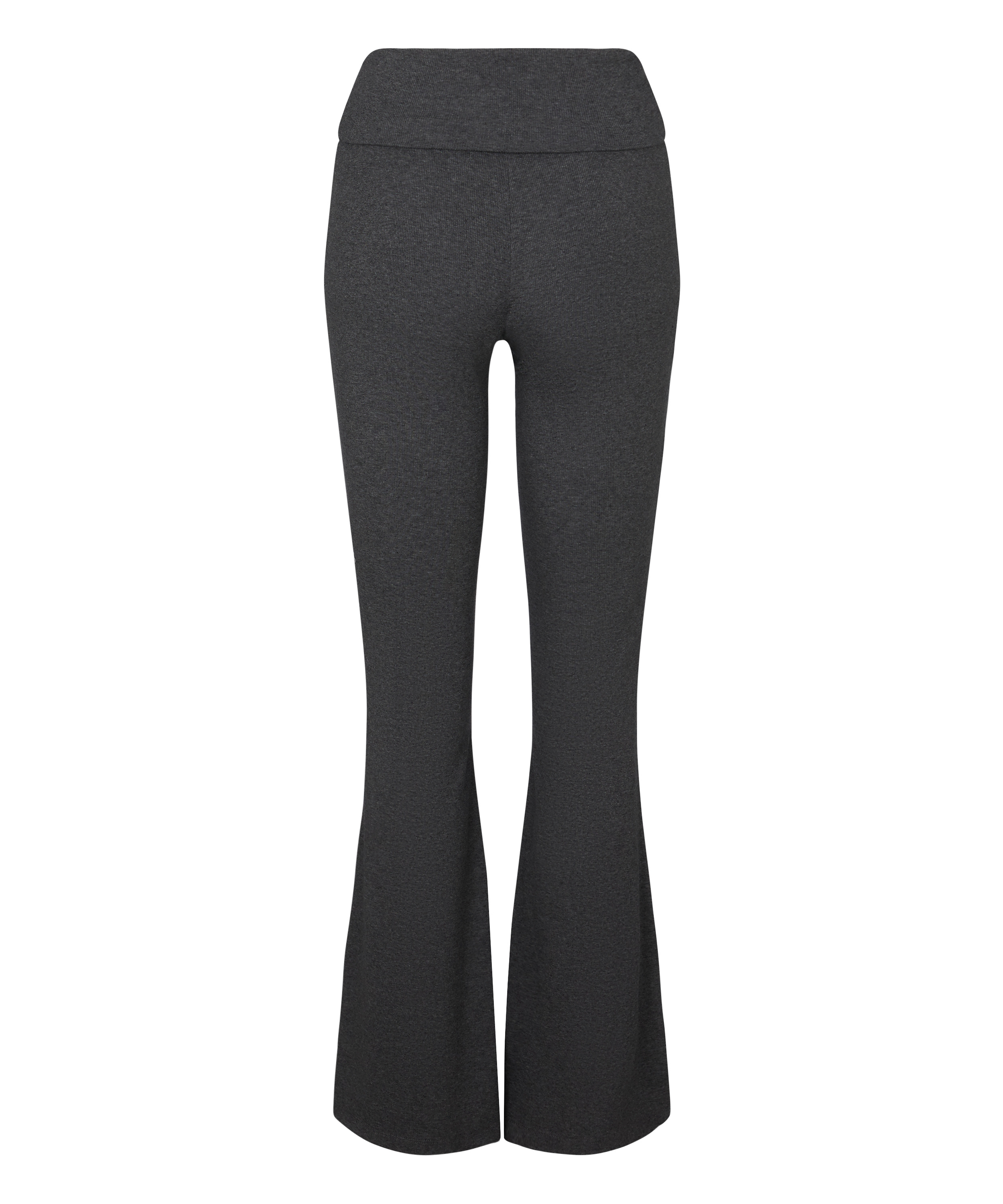 Flared Lounge Pants, Gray, main