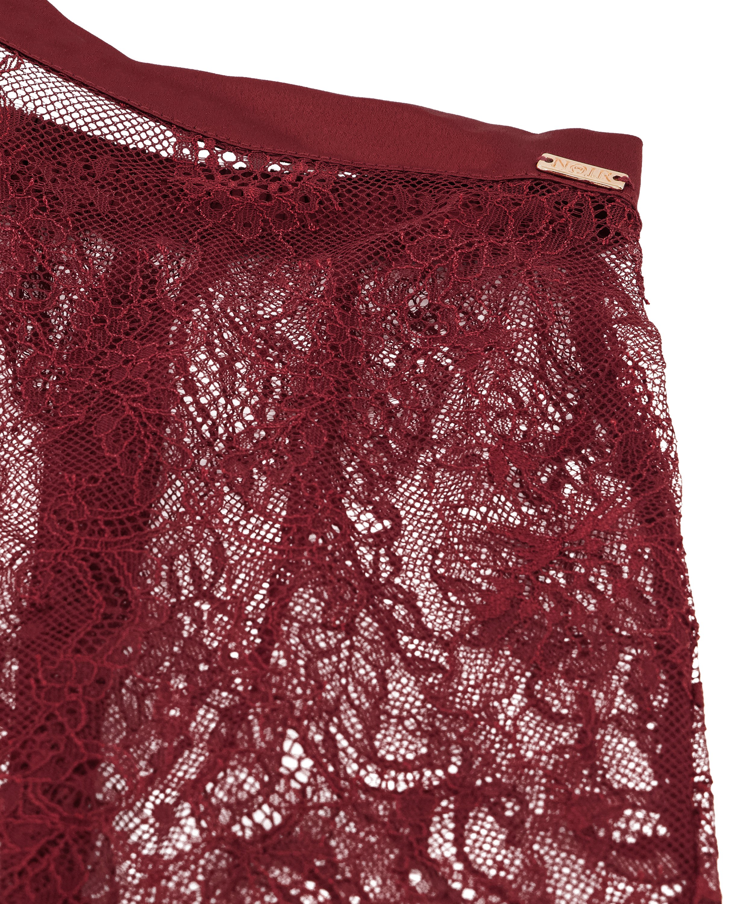 Delphine Lace Shorts, Red, main