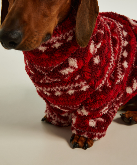 Dog Onesie, Red