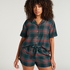 Twill pyjama set, Green