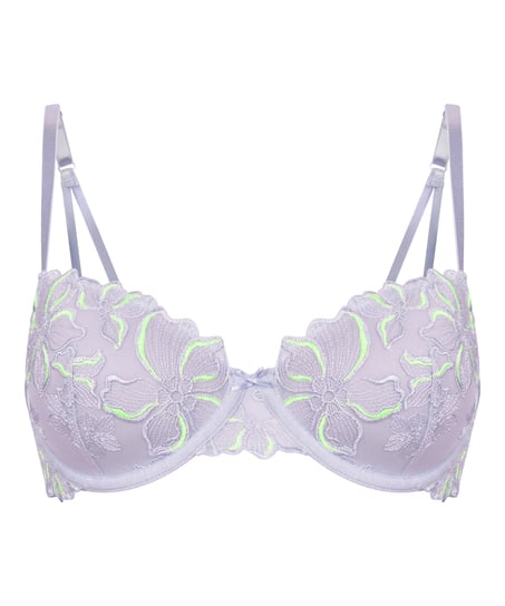Lauren Padded Underwired Bra, Purple
