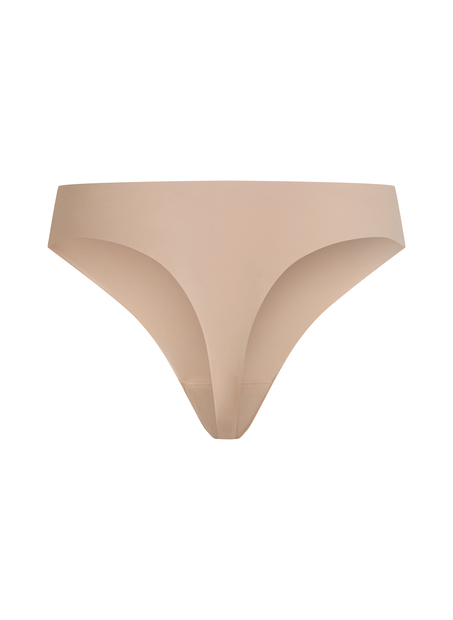 Invisible thong basic, Beige