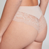 Valencia Brazilian Shorts, Beige