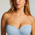Scallop push-up underwired bikini top Cup A - E, Blue