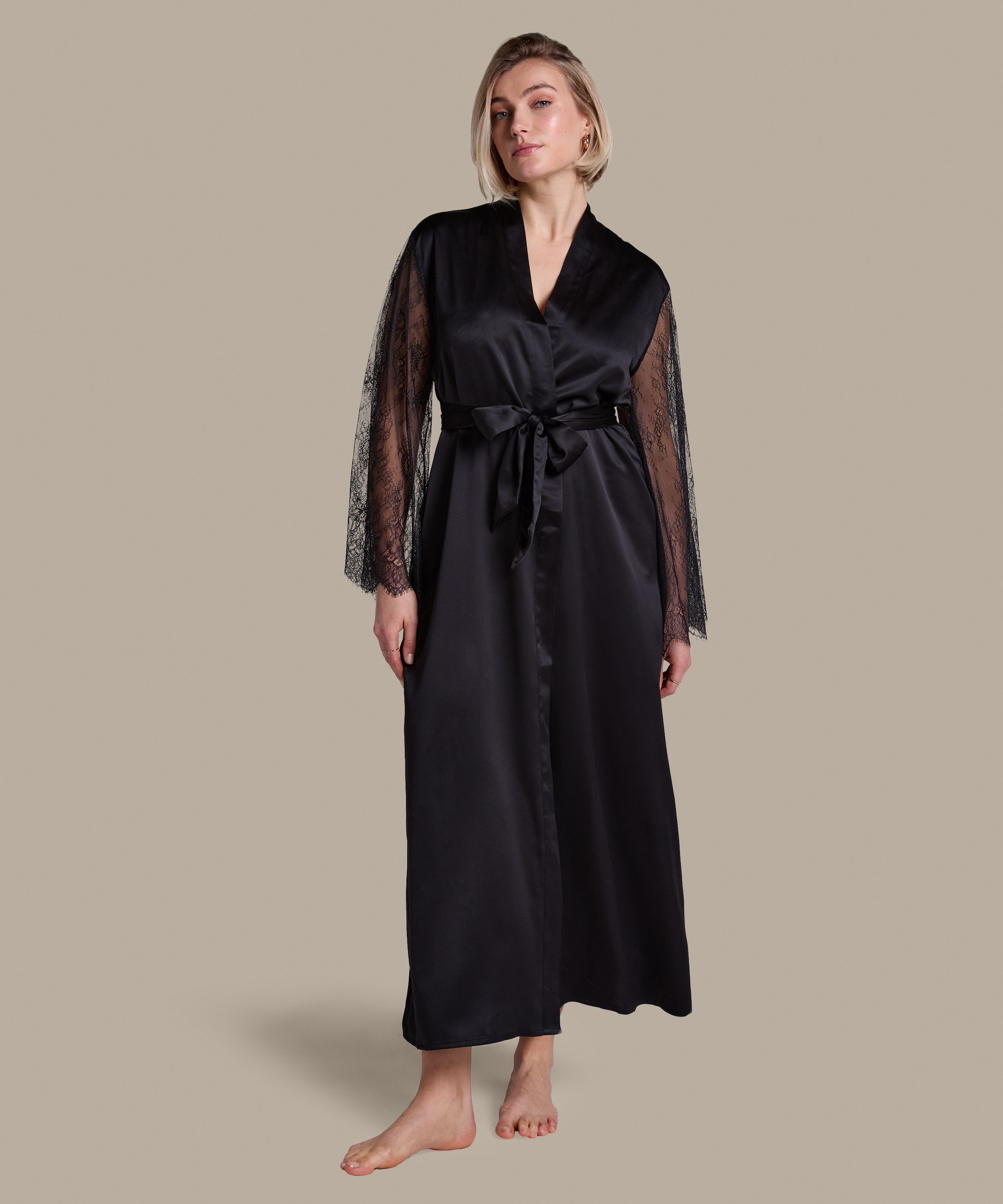 Camille Kimono, Black, main
