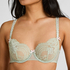 Dorothy Non-Padded Underwired Bra, Green