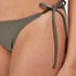Tribe tanga bikini bottoms, Green