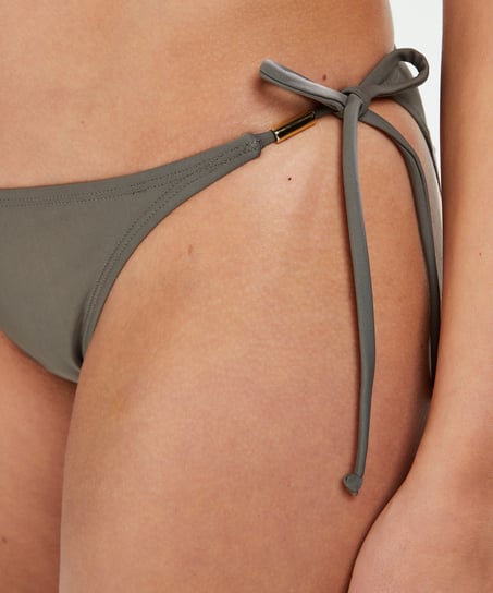 Tribe tanga bikini bottoms, Green