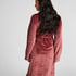 Fleece Bathrobe, Purple