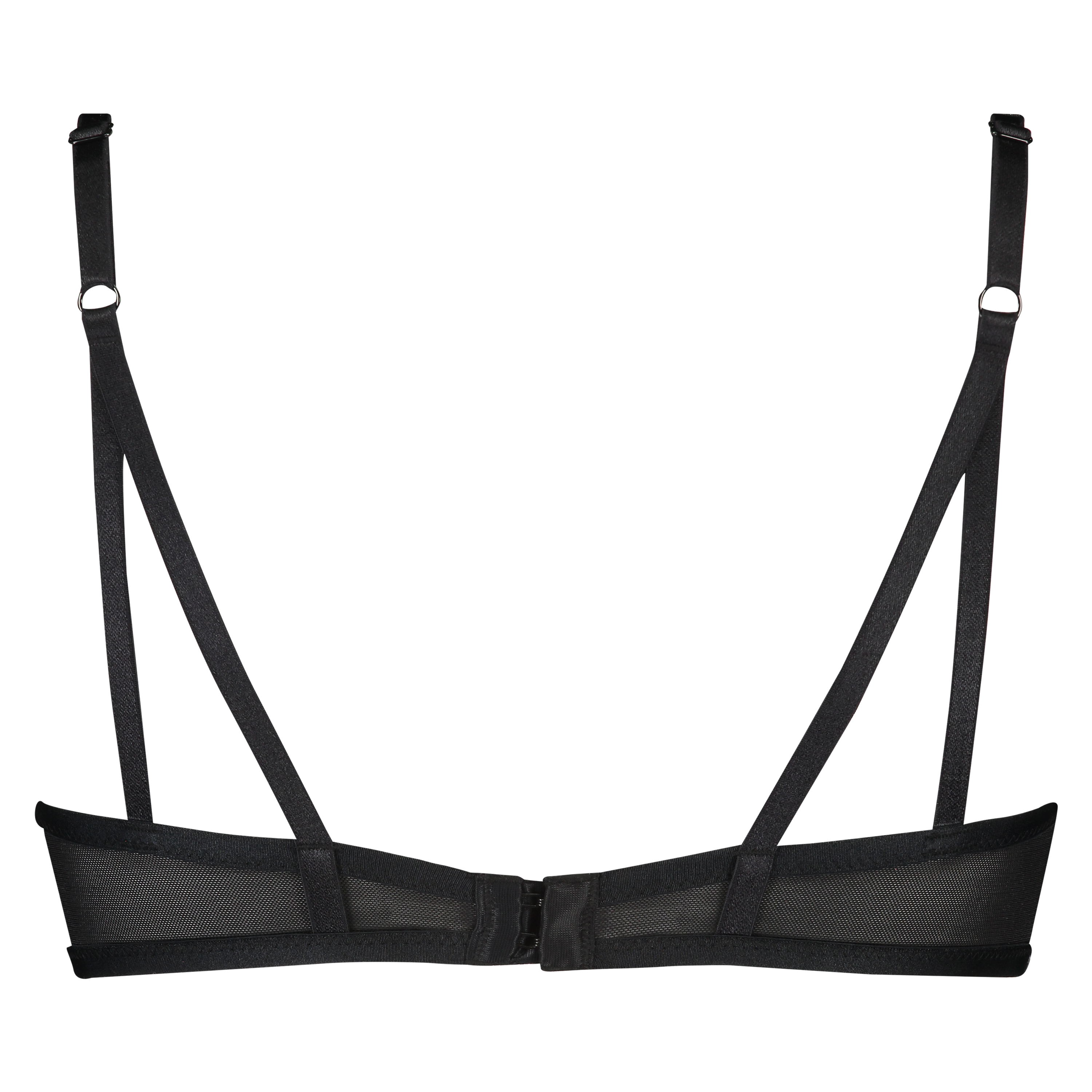 Lucia Padded Underwired Maximizer Bra, Black, main
