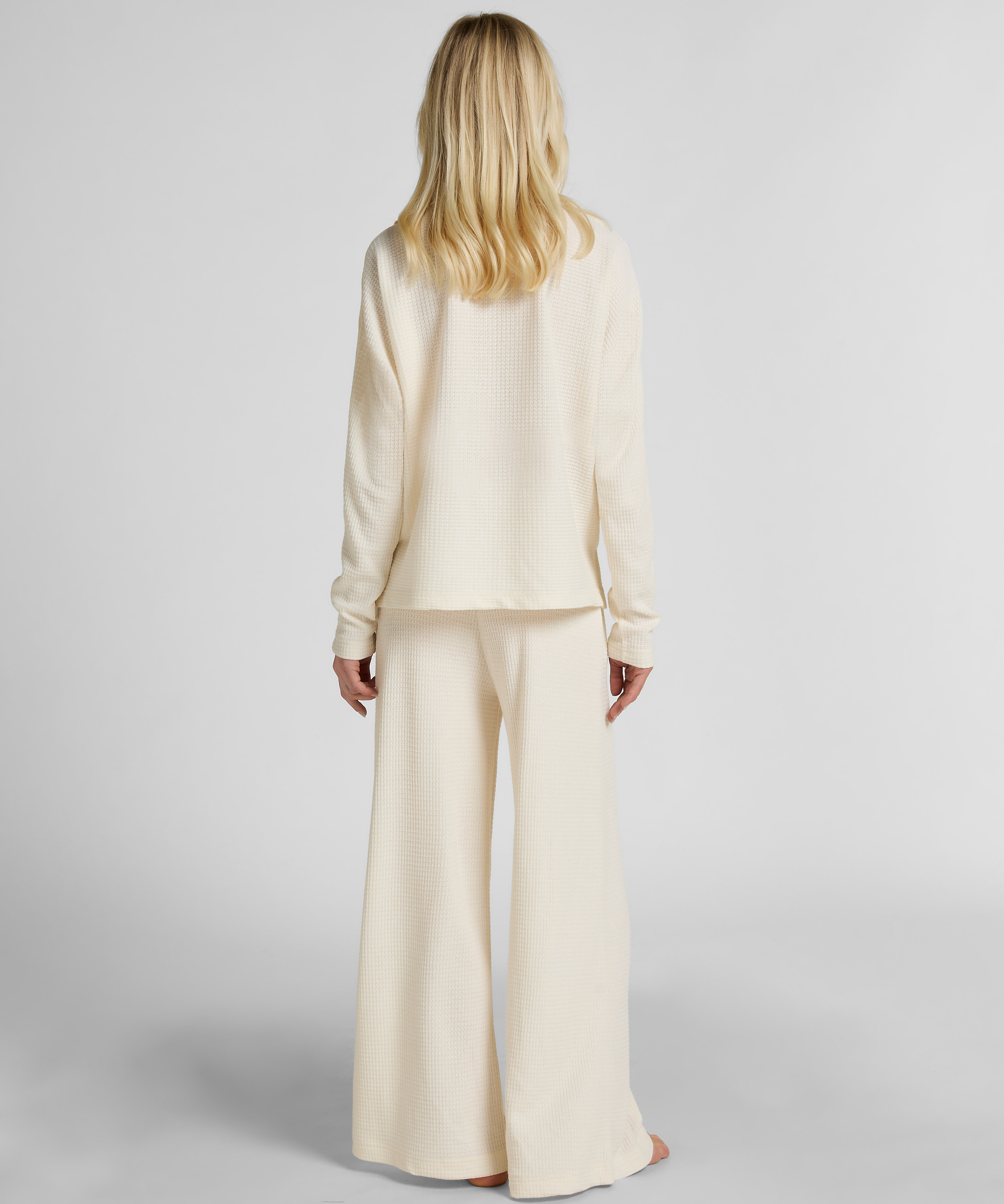 Pant Waffle Tracey, White, main