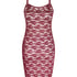 Slipdress Allover Lace, Red
