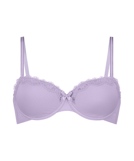 Lola Padded Underwired Bra, Purple