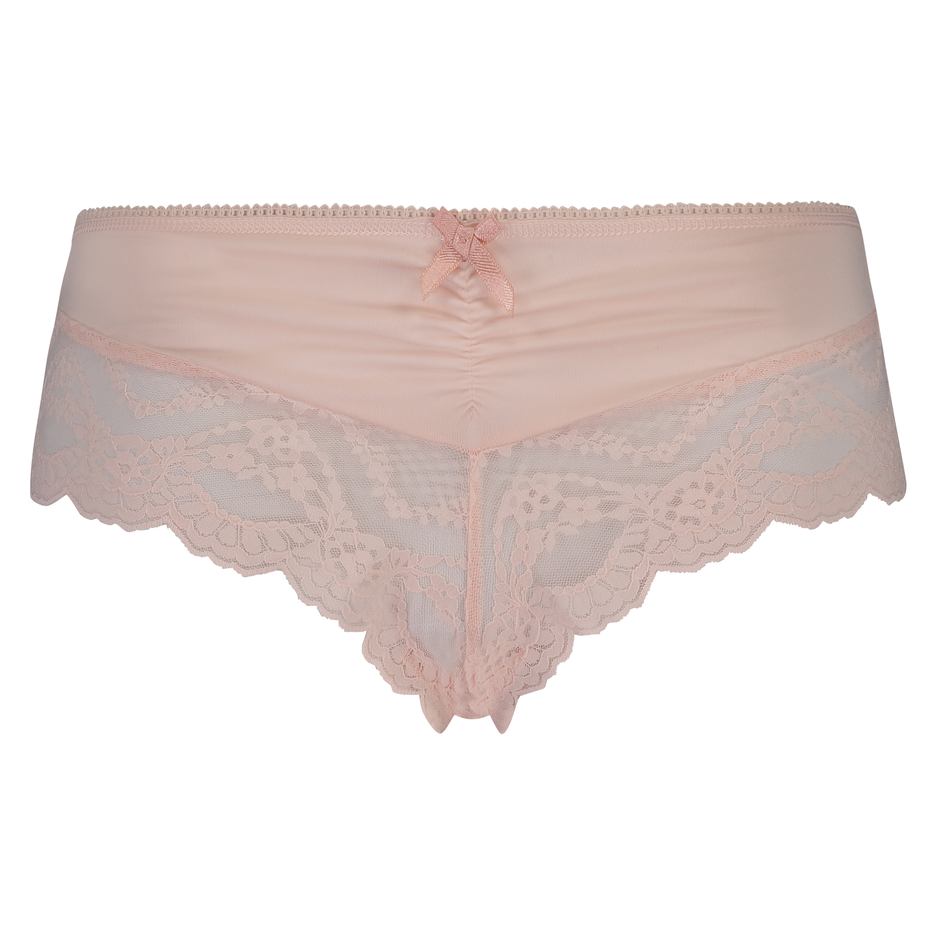 Brazilian ruched lacey, Pink, main