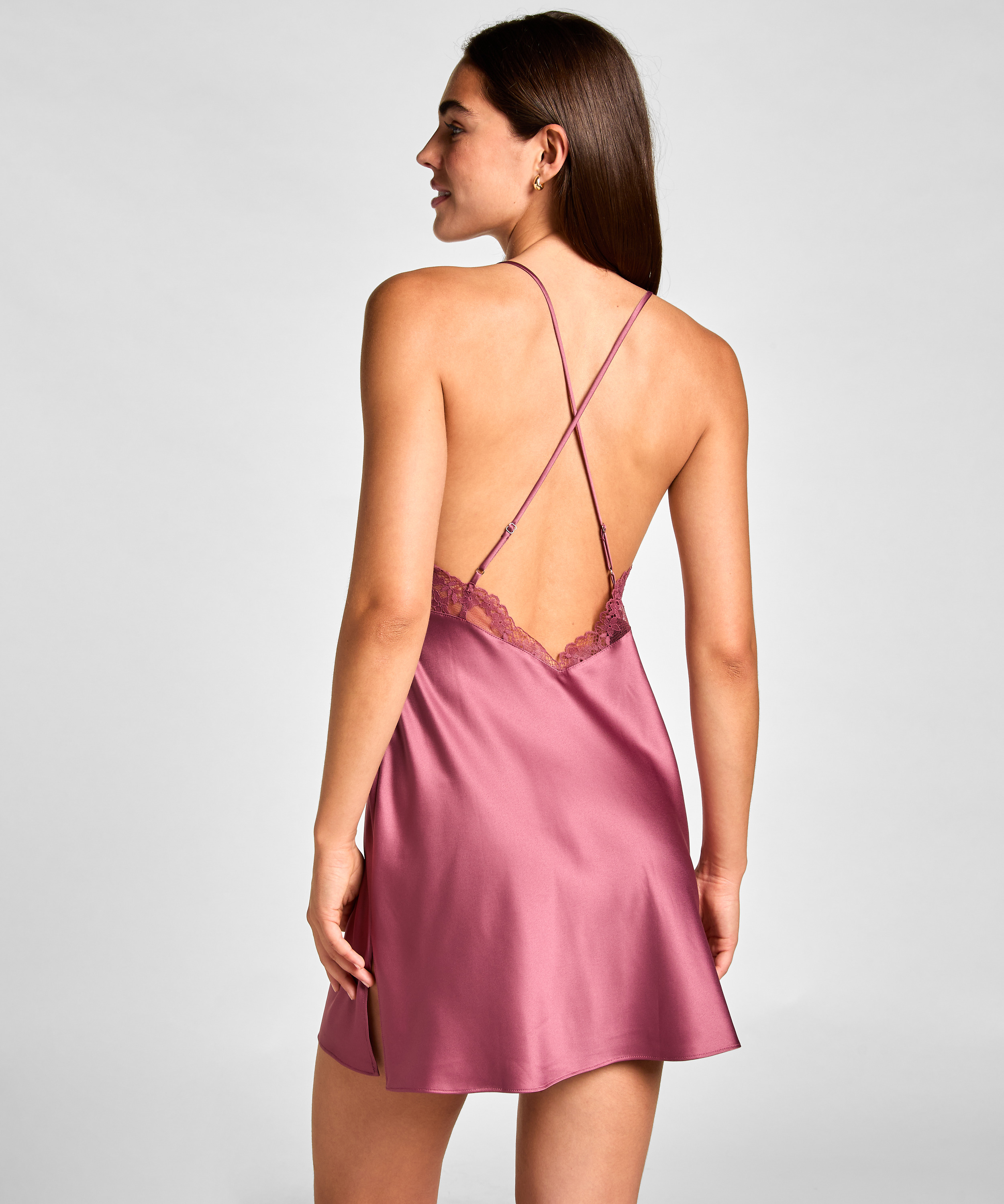 Slipdress Naomi, Purple, main