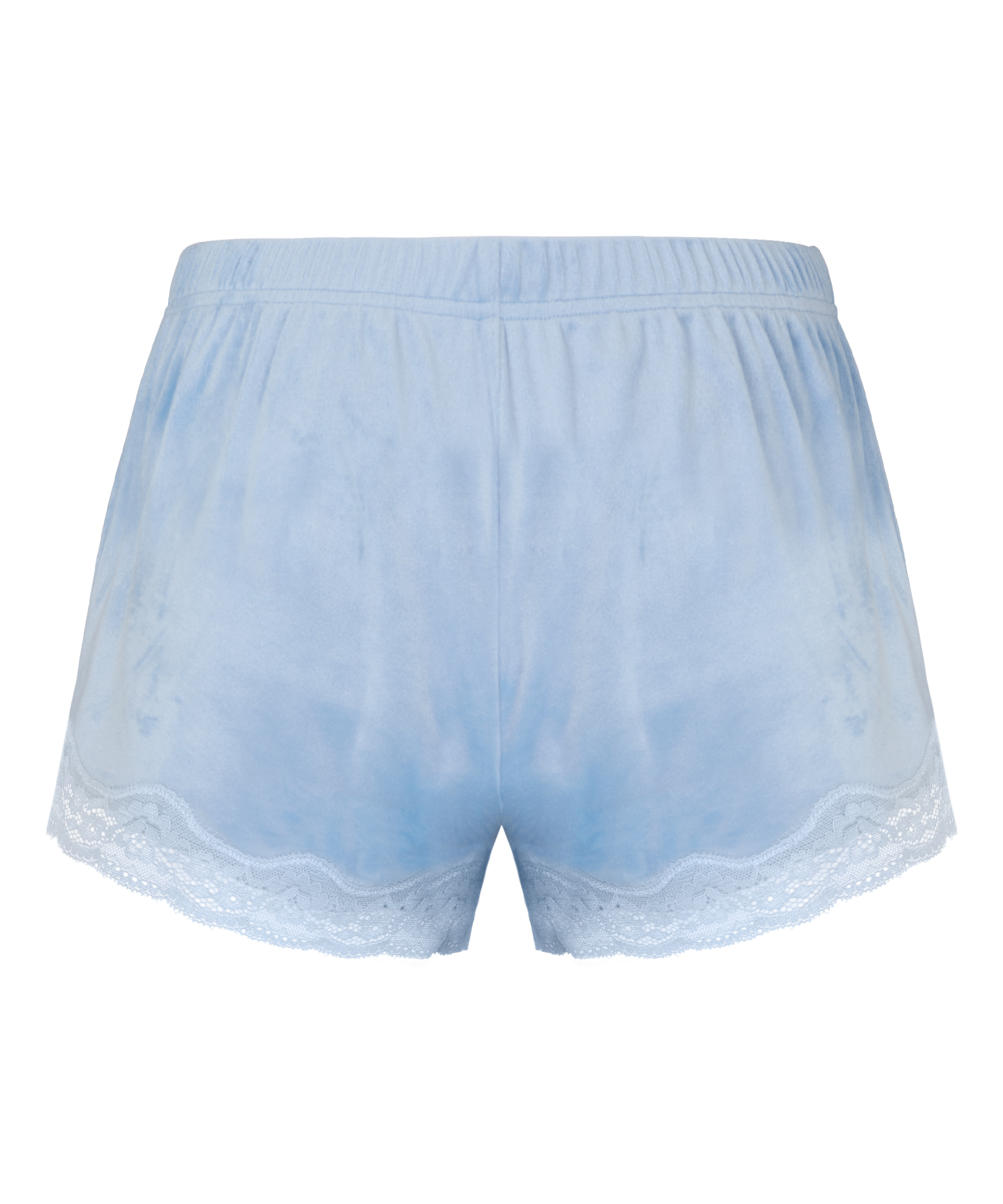 Short Velours Lace, Blue, main