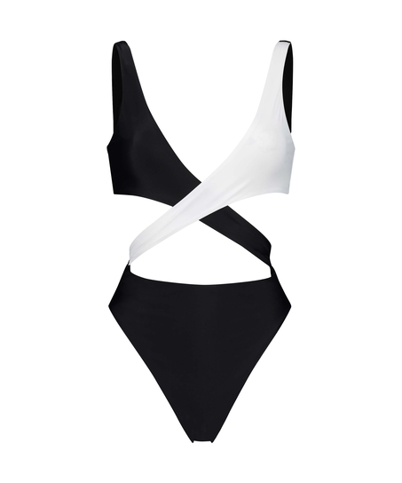 Crossover swimsuit HKM x NA-KD, White