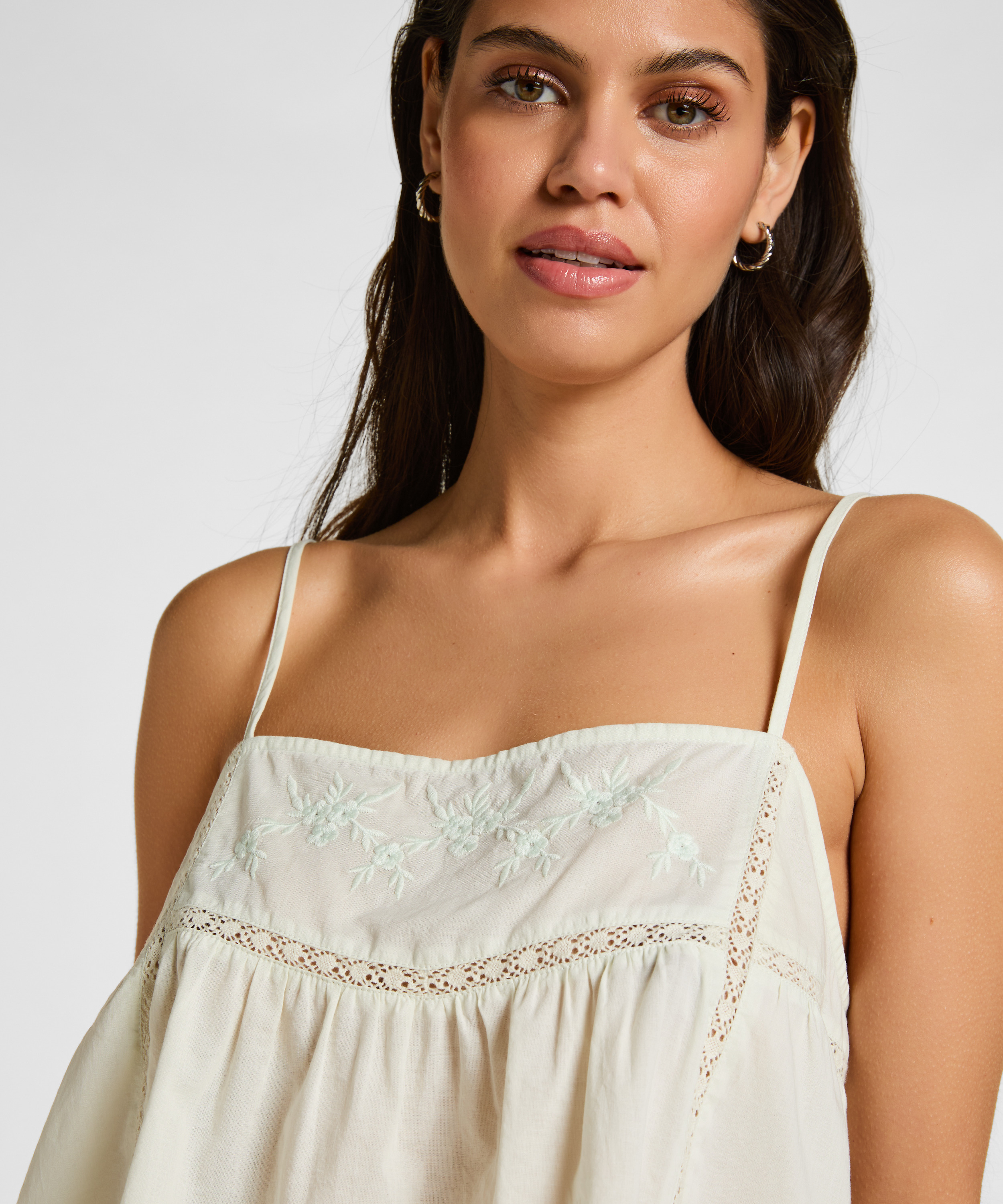 Pyjama Cami, Green, main