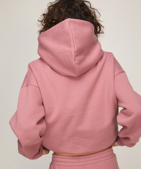 Hoodie Brushed Sweat, Pink
