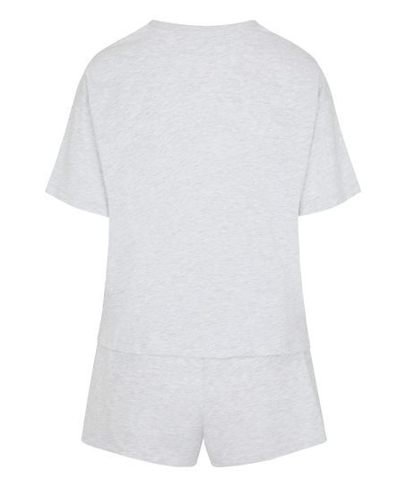 Pyjamaset Cotton, Grey