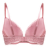 Marine Padded Push-Up Underwired Bra, Pink