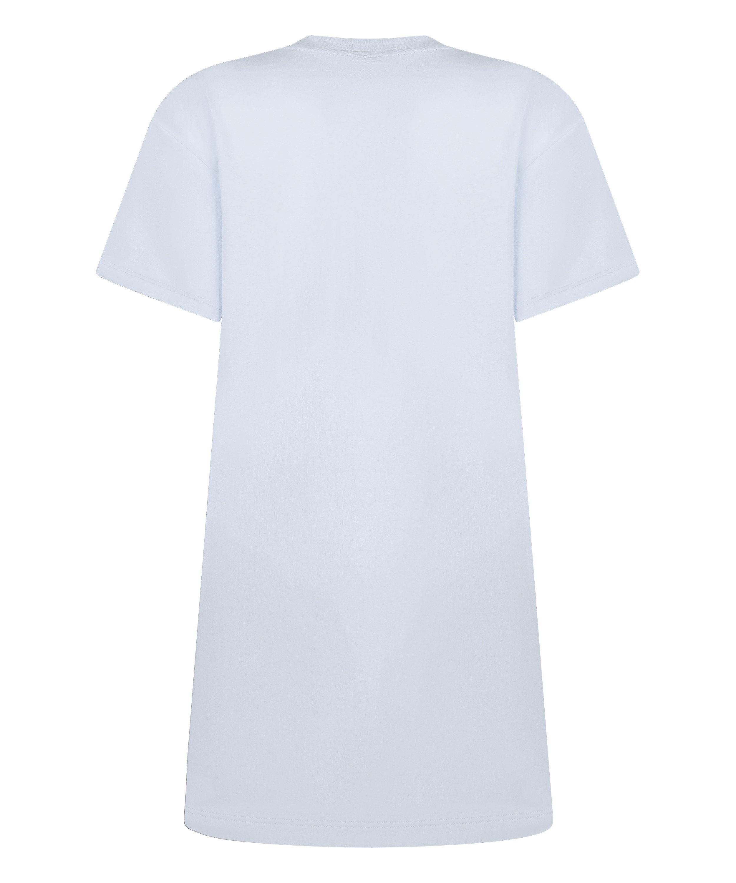 Round Neck Nightshirt, Blue, main