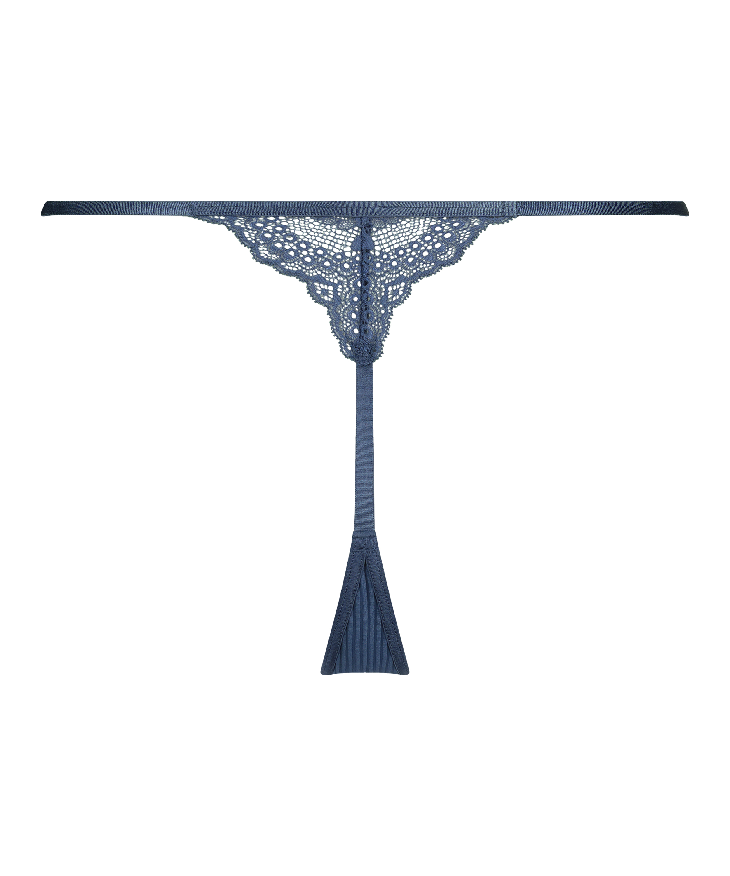 Kaiden High Leg Thong, Blue, main