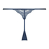 Kaiden High Leg Thong, Blue