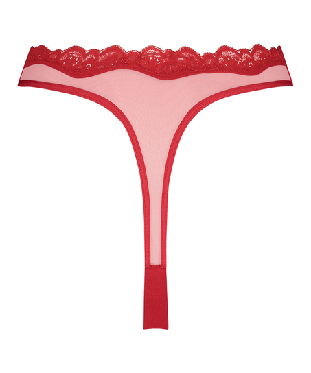 Hazel Thong, Red