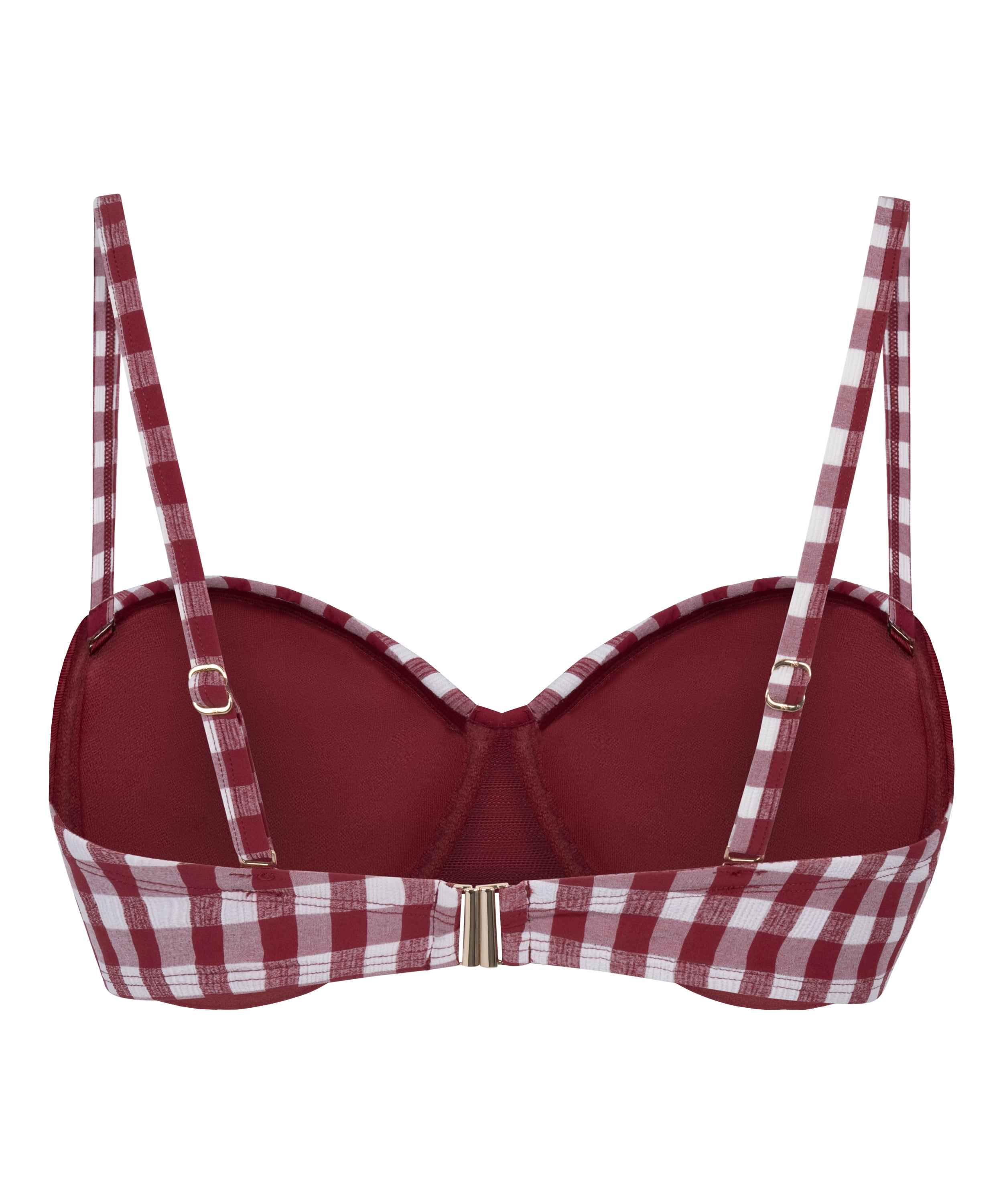 Padded Underwired Bikini Top Amalfi, Red, main