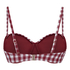 Padded Underwired Bikini Top Amalfi, Red