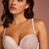 Leni Padded Underwired Bra, Purple