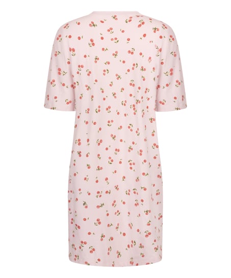 Roundneck Nightshirt, Pink