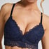 Andrea Padded Non-Wired Bra, Blue