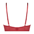 Harriet Padded Longline Underwired Bra, Red