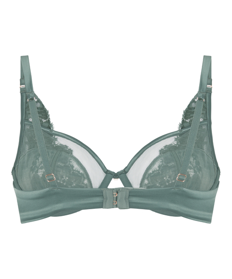 Grace Non-Padded Underwired Bra, Green