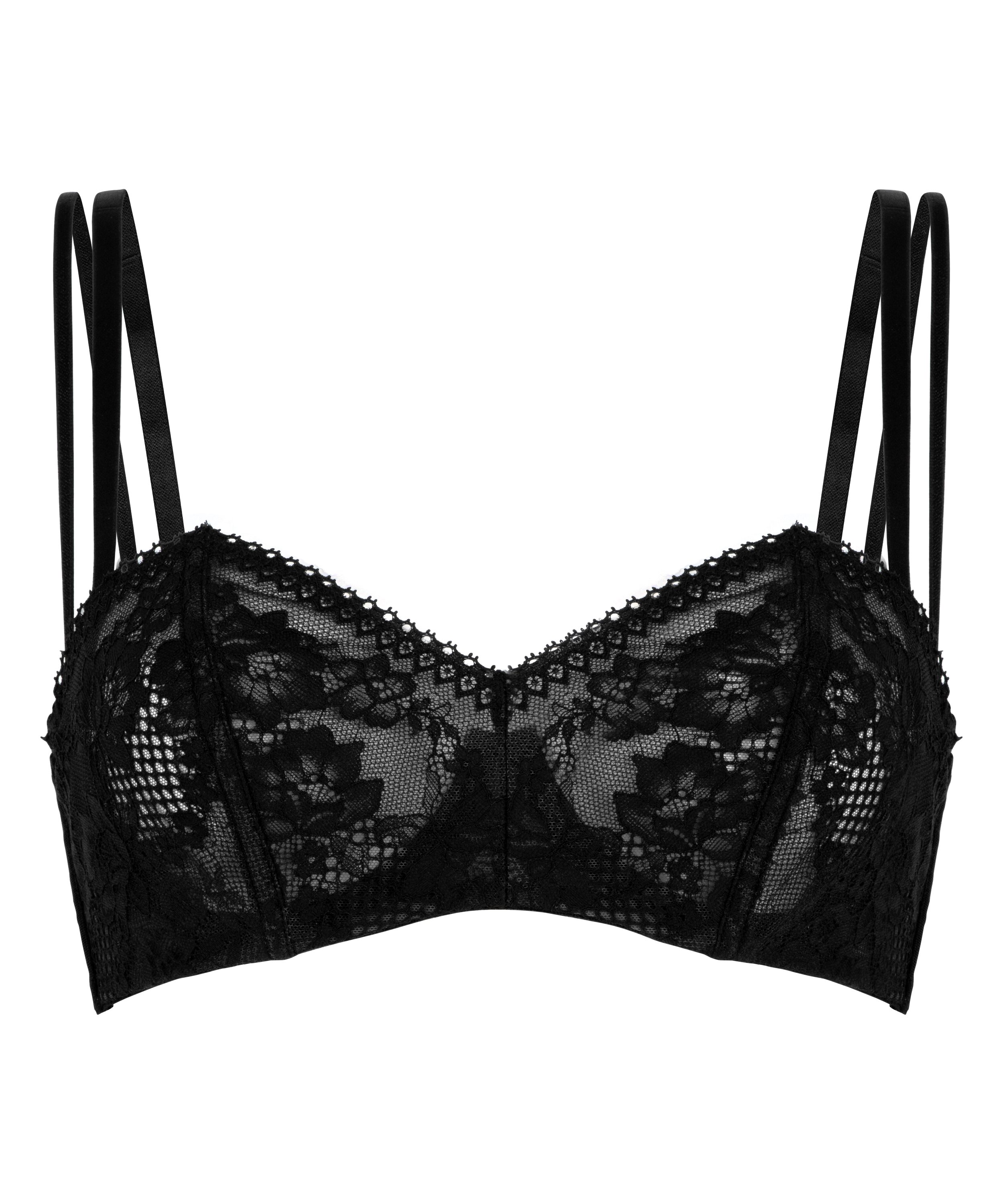 Vera Non-Padded Underwired Bra, Black, main