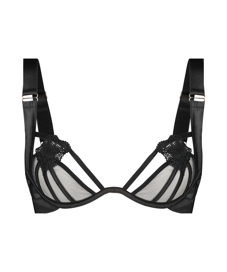 Casanova Non-Padded Underwired Bra, Black