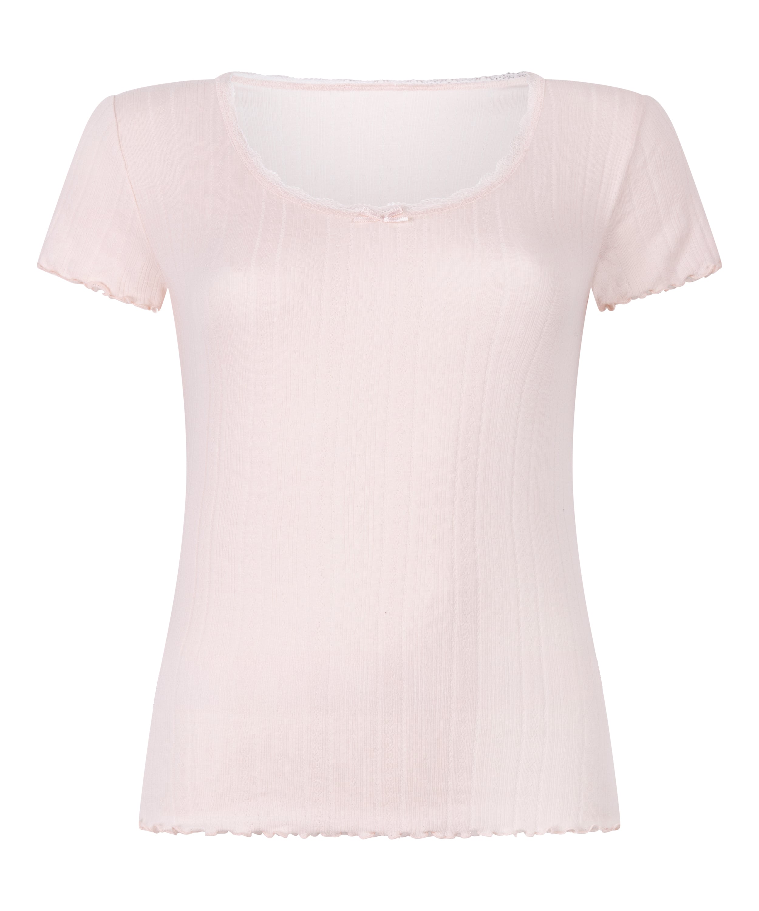 Pointelle Top Lace, Pink, main