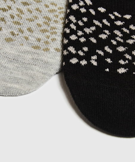 2 Pairs Of Socks, Black