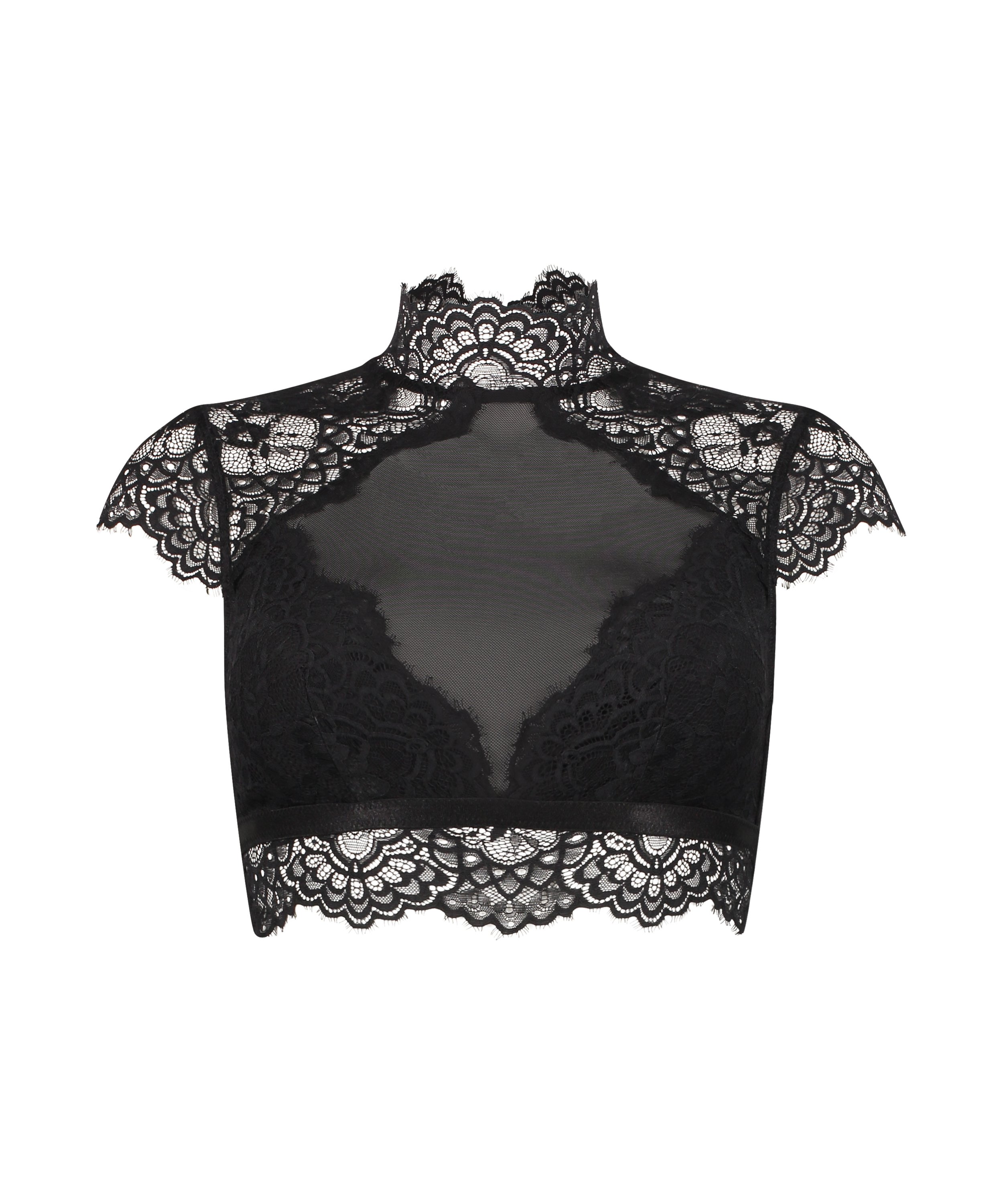 Marilyn Bralette, Black, main